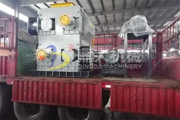 發(fā)往四川成都4PGC600×750型四齒輥破碎機(jī)